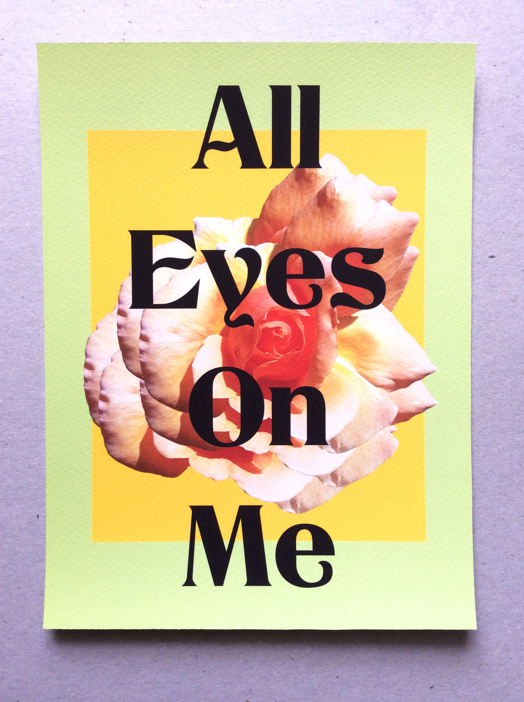 All Eyes On Me Print